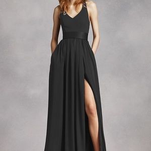 Black long dress